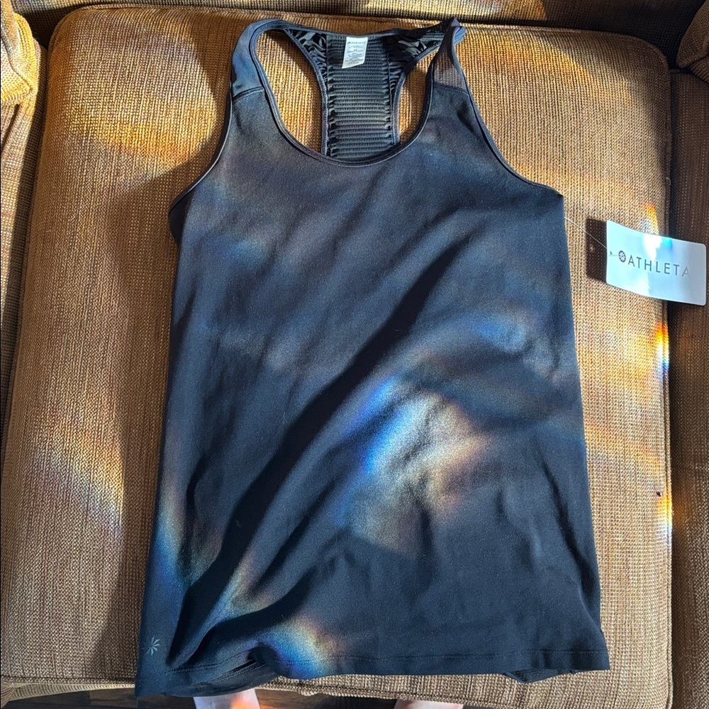 Athleta Bakasana Tank Black XS NWT
